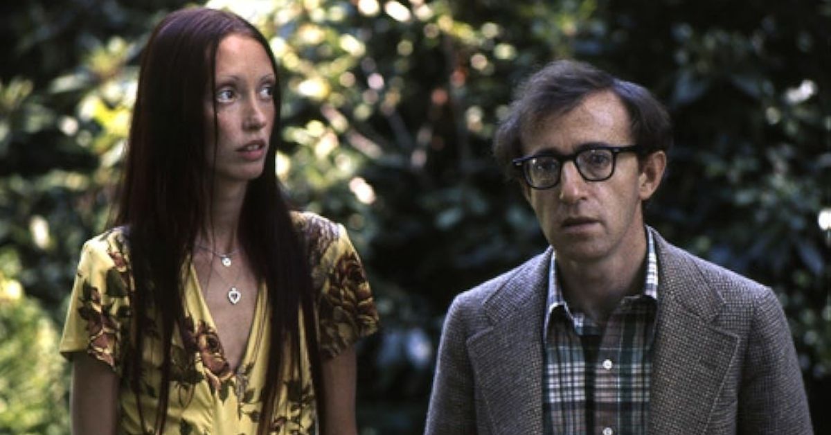 Shelley Duvall and Woody Allen in Annie Hall