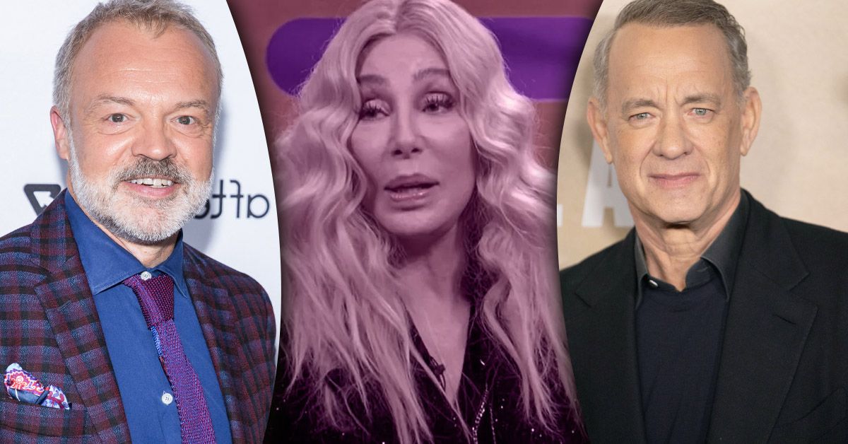 Cher Left Graham Norton And Tom Hanks interview