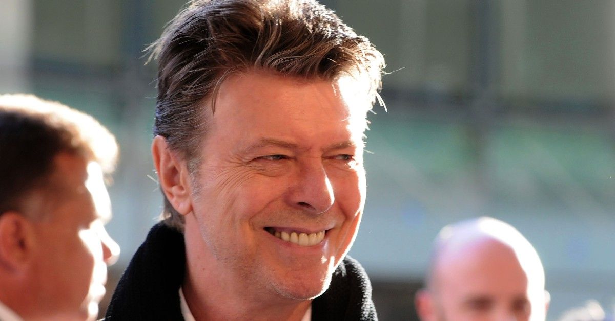 David Bowie Attends Fashion Awards.