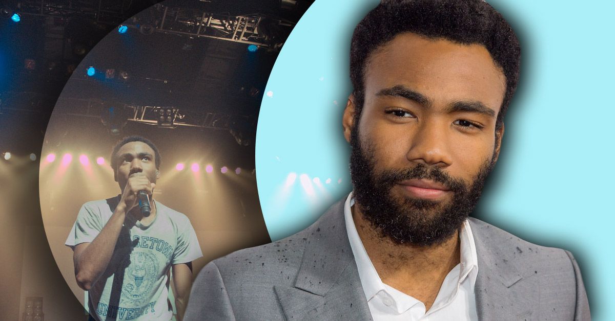 Donald Glover on Stage At One Of His Childish Gambino Shows 