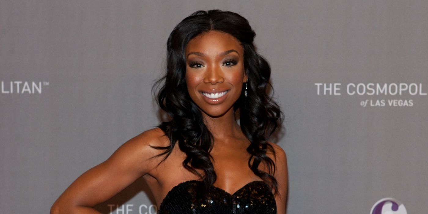 Brandy Norwood on the red carpet