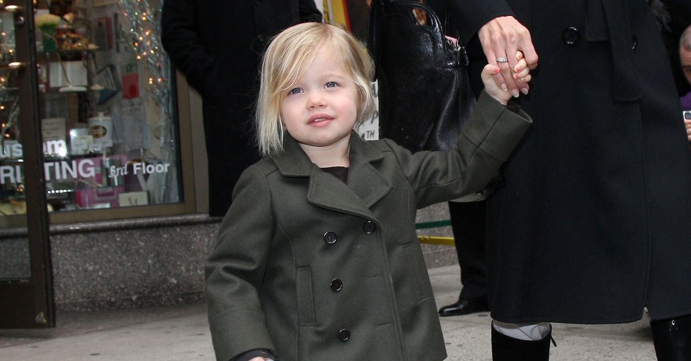 Shiloh Jolie-Pitt out in the city