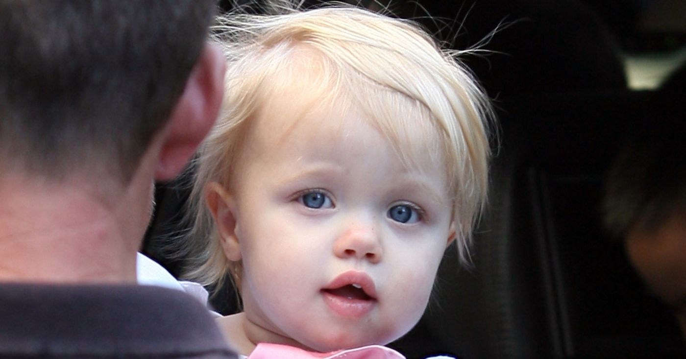 Shiloh Jolie-Pitt out in the city