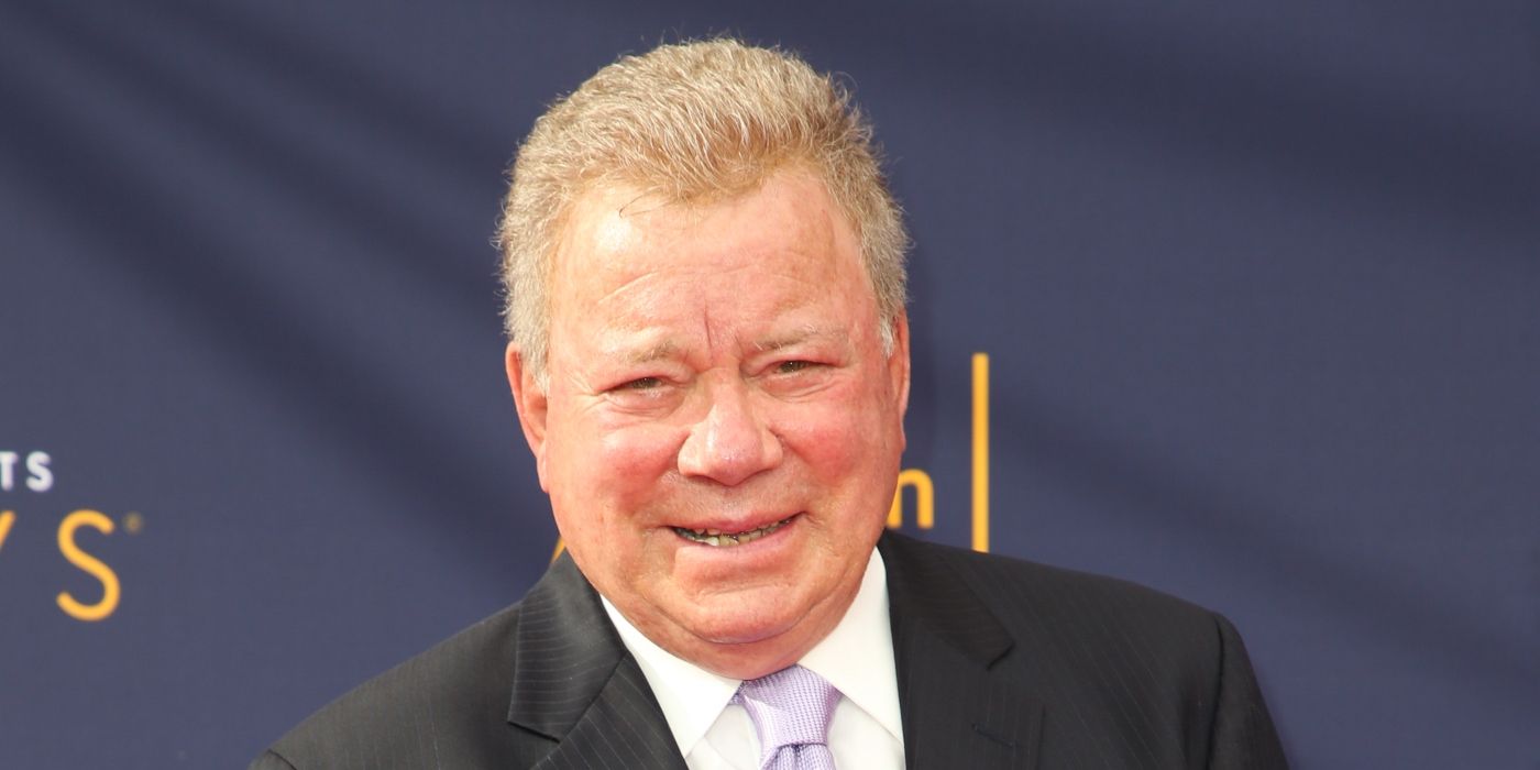 William Shatner on the red carpet