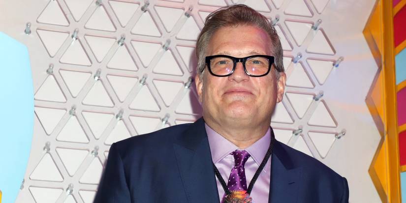 Drew Carey on the red carpet