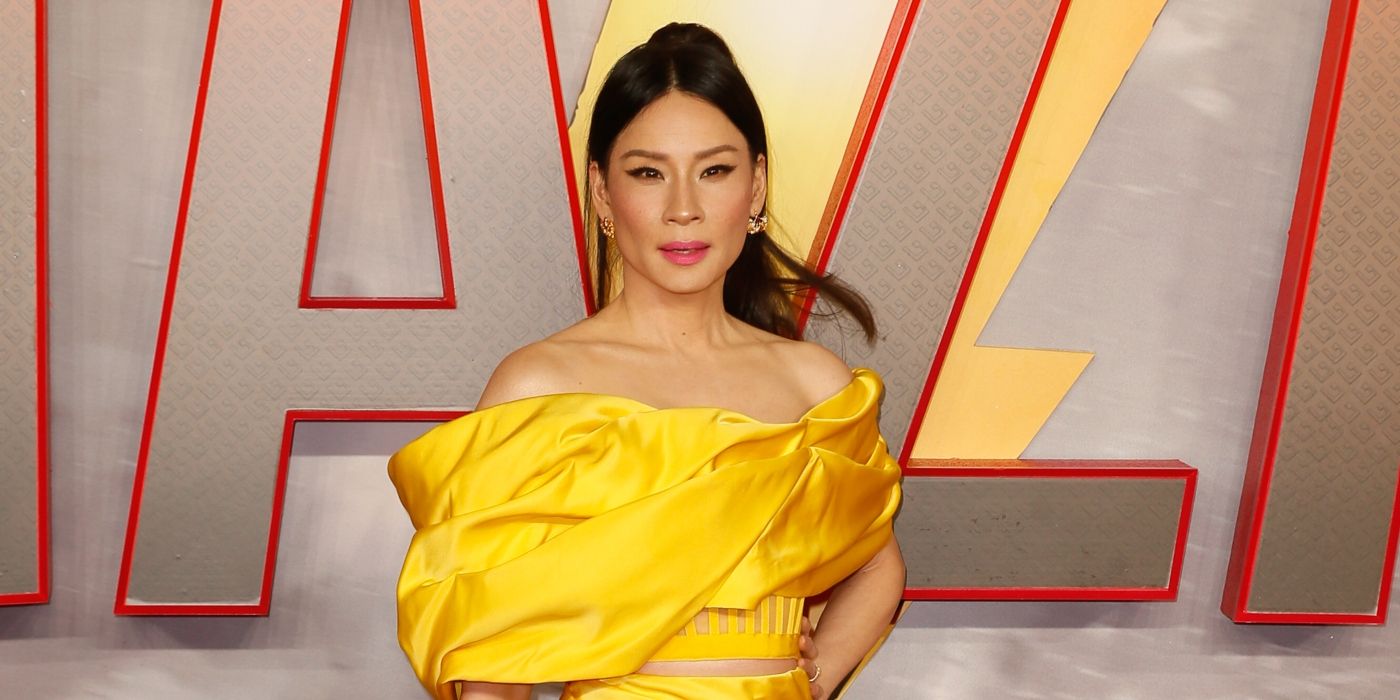Lucy Liu on the red carpet