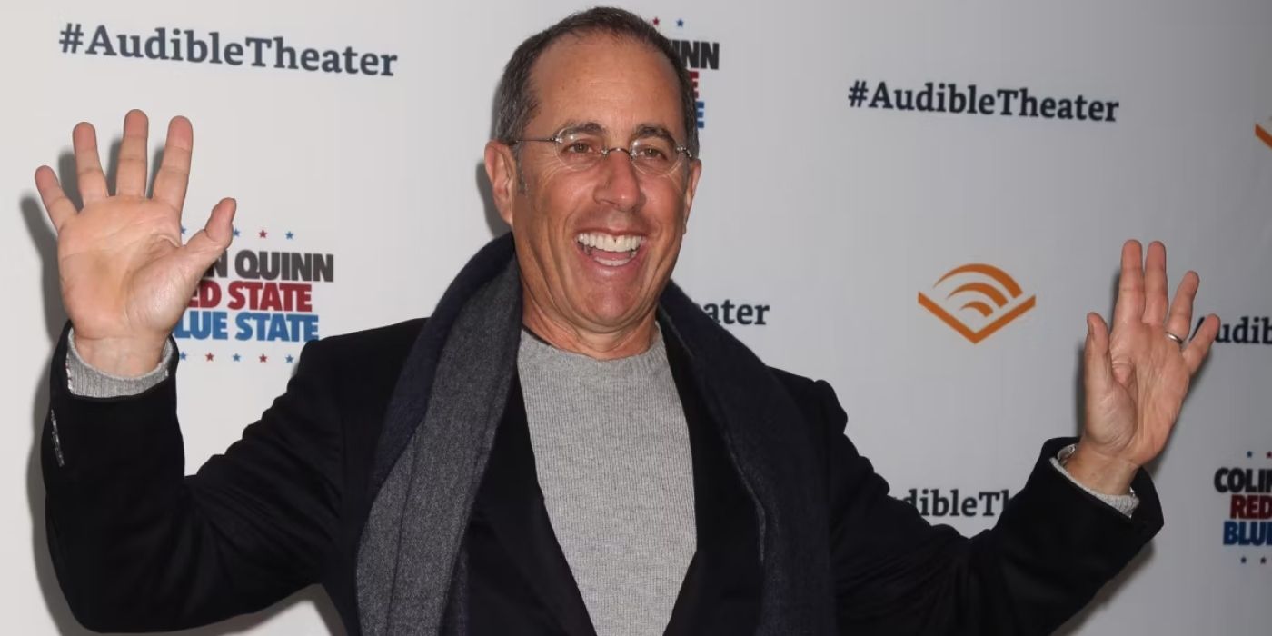 Jerry Seinfeld on the red carpet