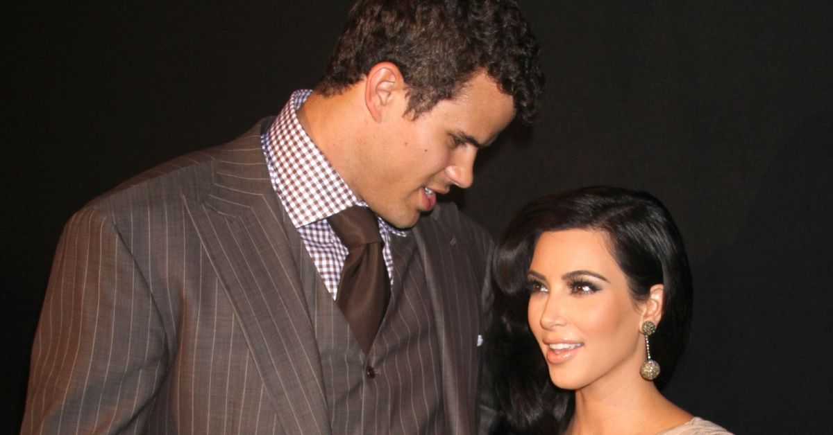 Kim Kardashian and Kris Humphries before their divorce
