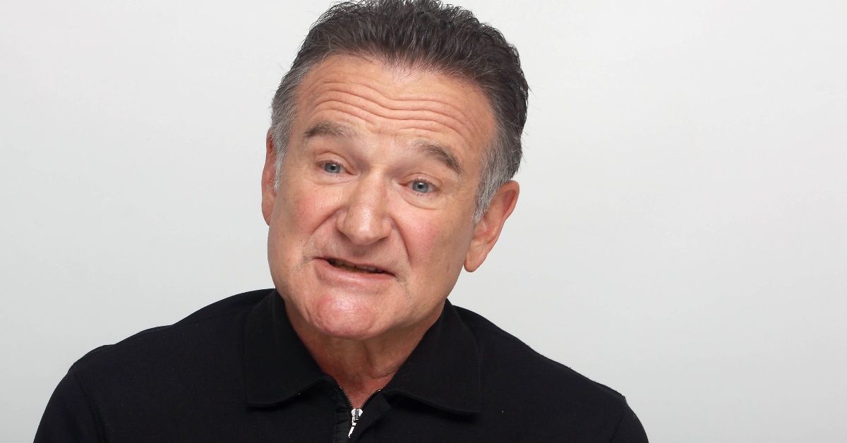 Robin Williams At Crazy Ones Press Tour.