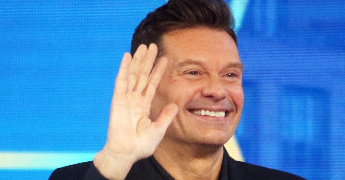 Ryan Seacrest in an up-close picture 