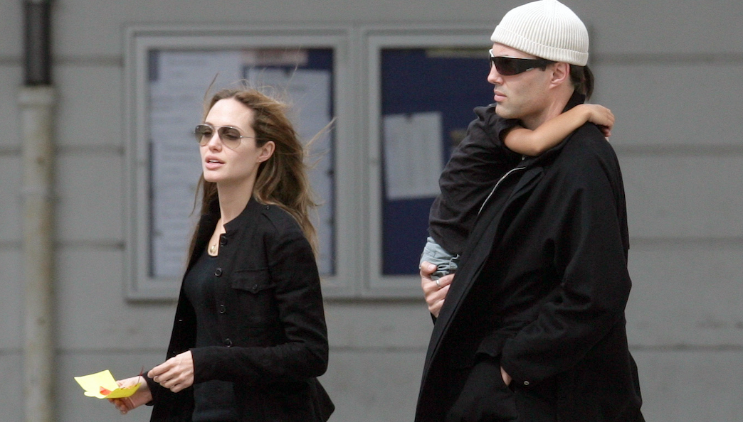 Angelina Jolie and James Harvin 