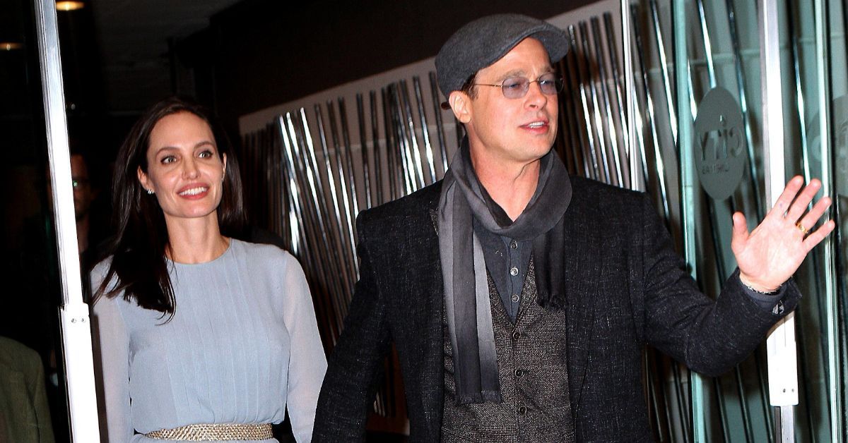 Brad Pitt and Angelina Jolie, NYC