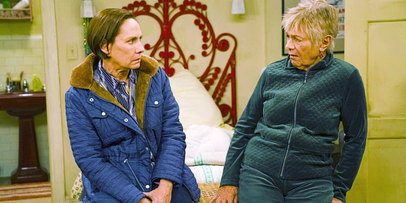 Estelle Parsons and Laurie Metcalf on The Conners(1)