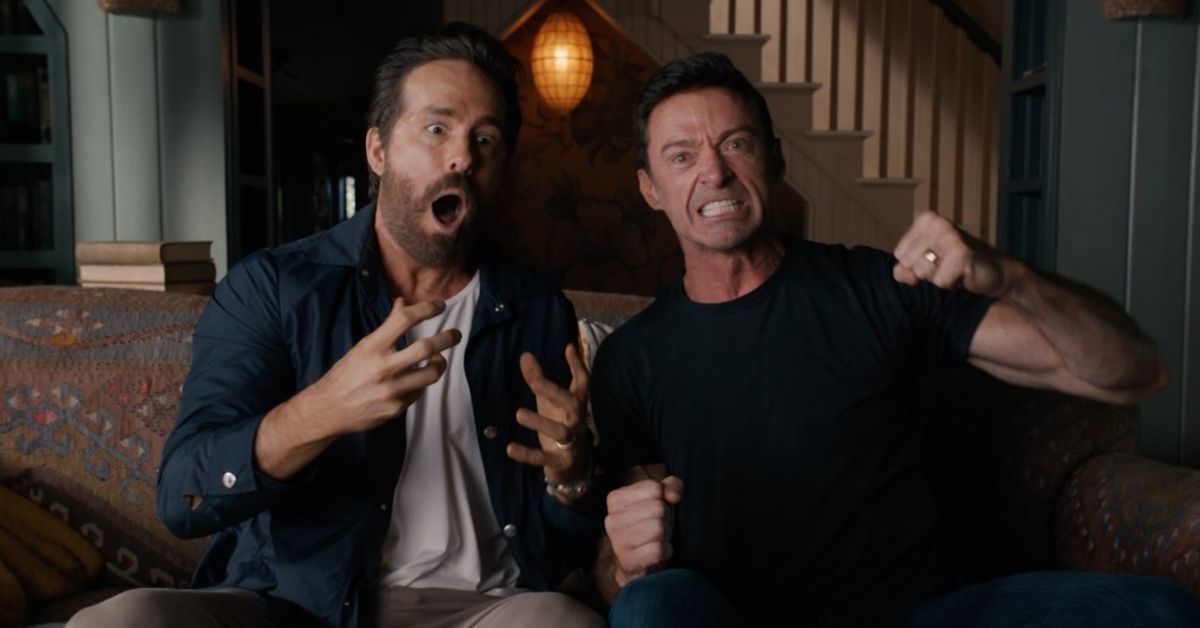 Hugh Jackman and Ryan Reynolds from the Deadpool 3 teaser