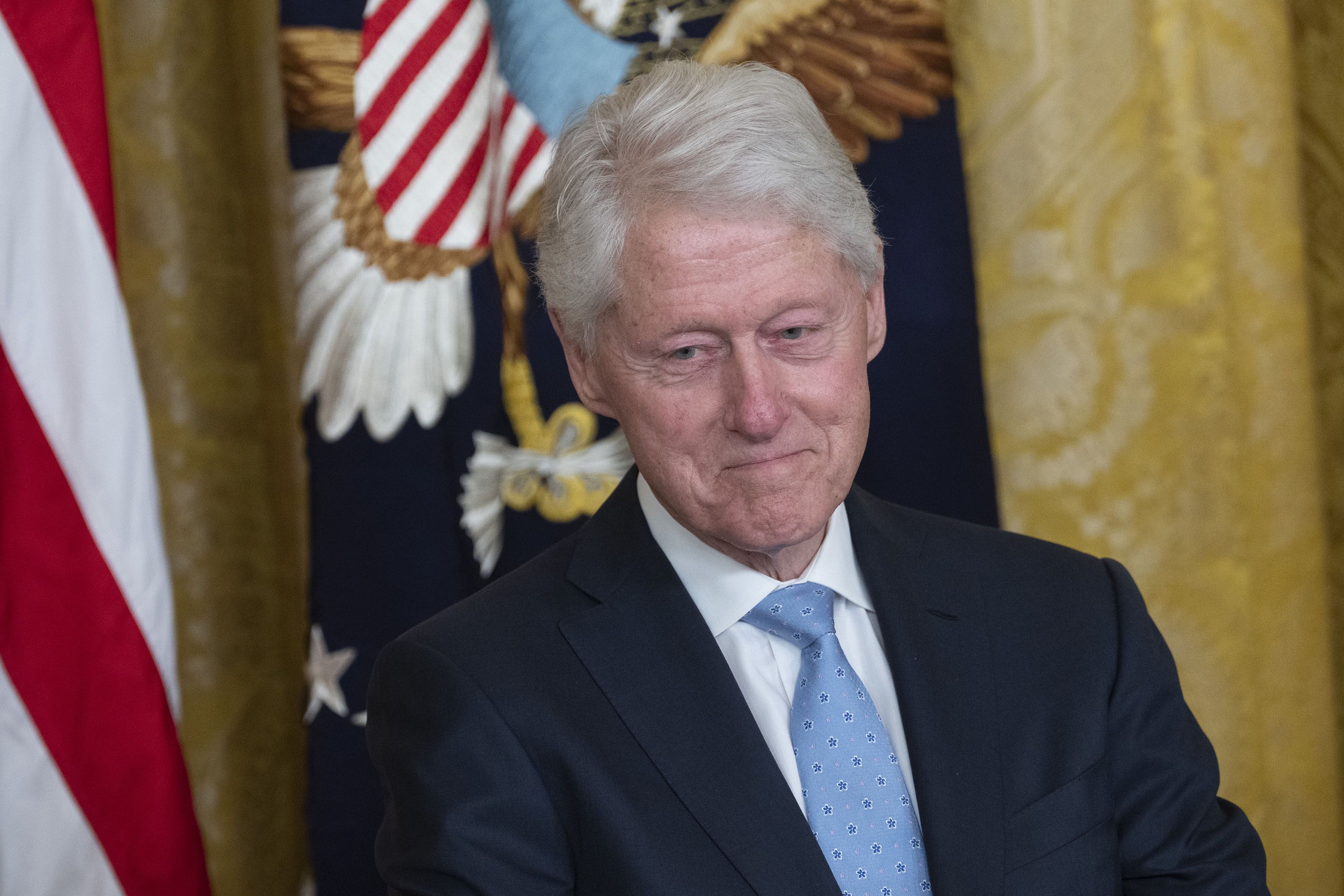 Bill Clinton at the 30th Anniversary Of The Family And Medical Leave Act