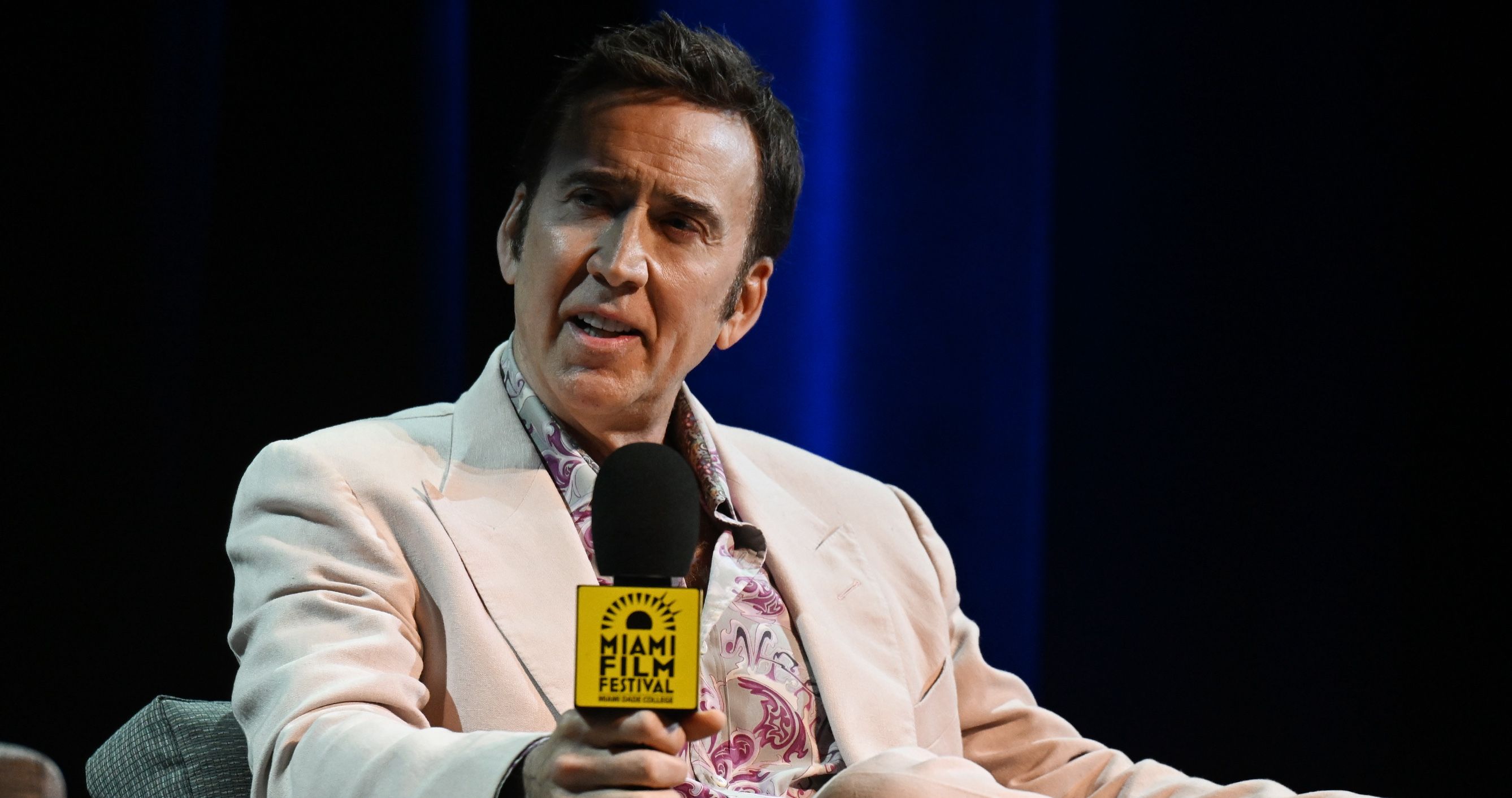 Nicolas Cage Told Terry Wogan He Got "Quieter" In Acting To Stay Sane