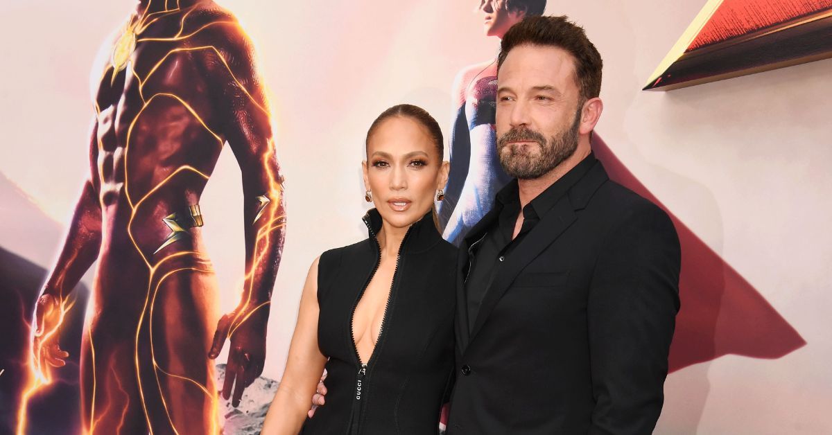 Jennifer Lopez and Ben Affleck, The Flash premiere