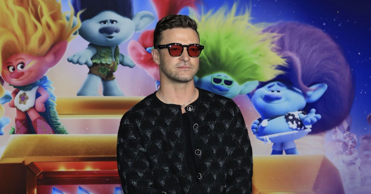 Justin Timberlake, screening of Trolls