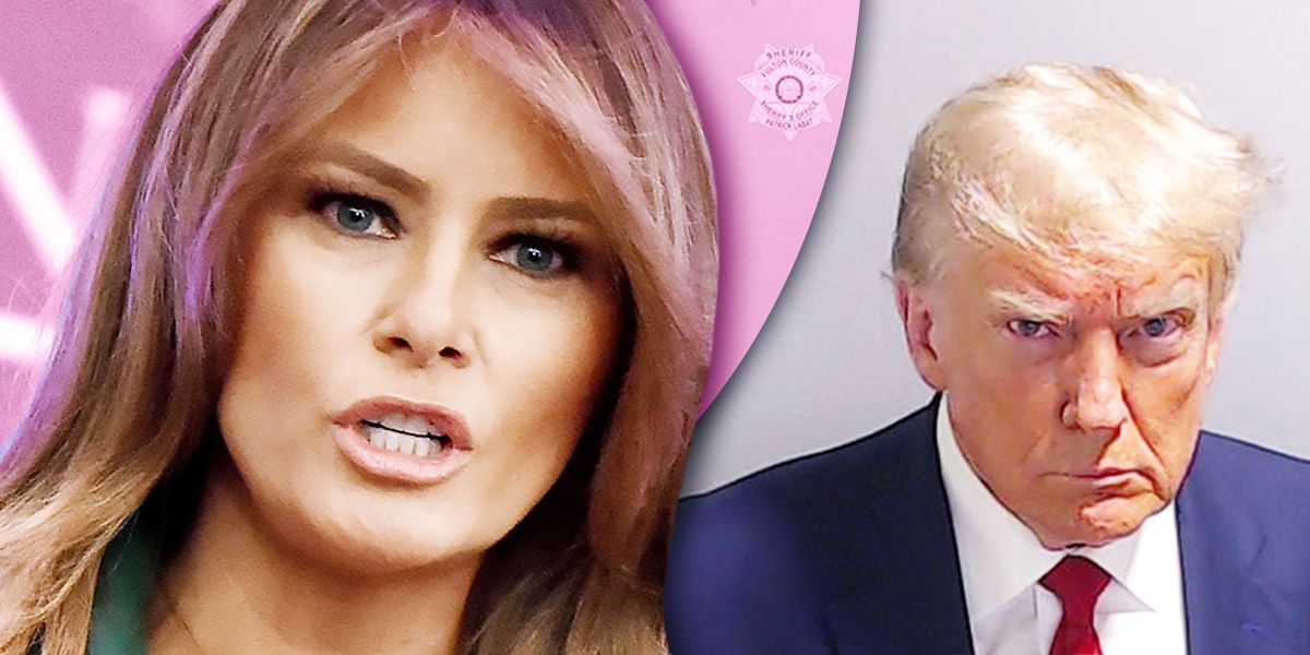Melania Trump's Shocking Reaction To Donald Trump's Mug Shot Says Everything About Their Relationship