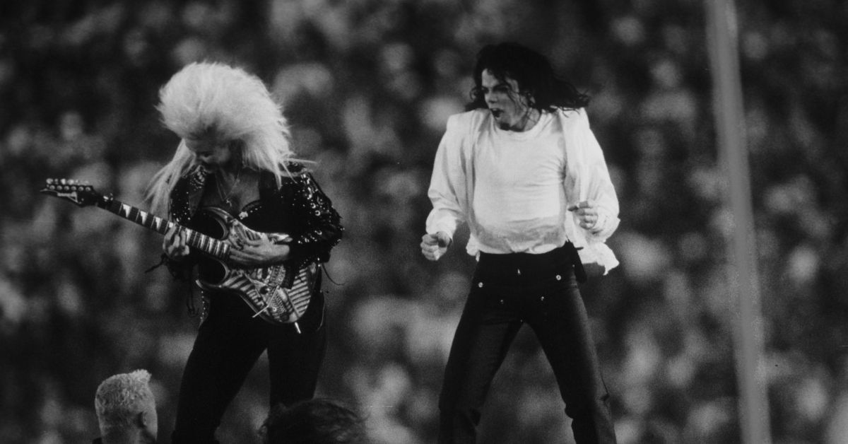 Michael Jackson Super Bowl XXVII performance 