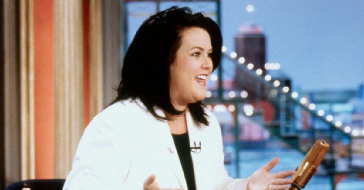 Rosie O'Donnell hosting The Rosie O'Donnell Show