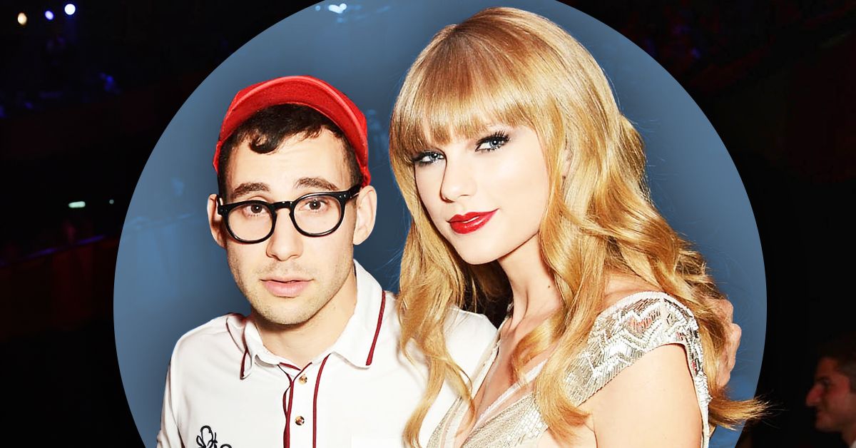 Taylor Swift and famous friend Jack Antonoff at party 