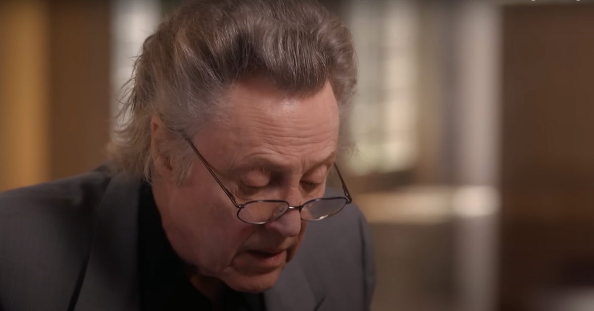 Christopher Walken Was At A Loss For Words After He Was Shown This Mugshot