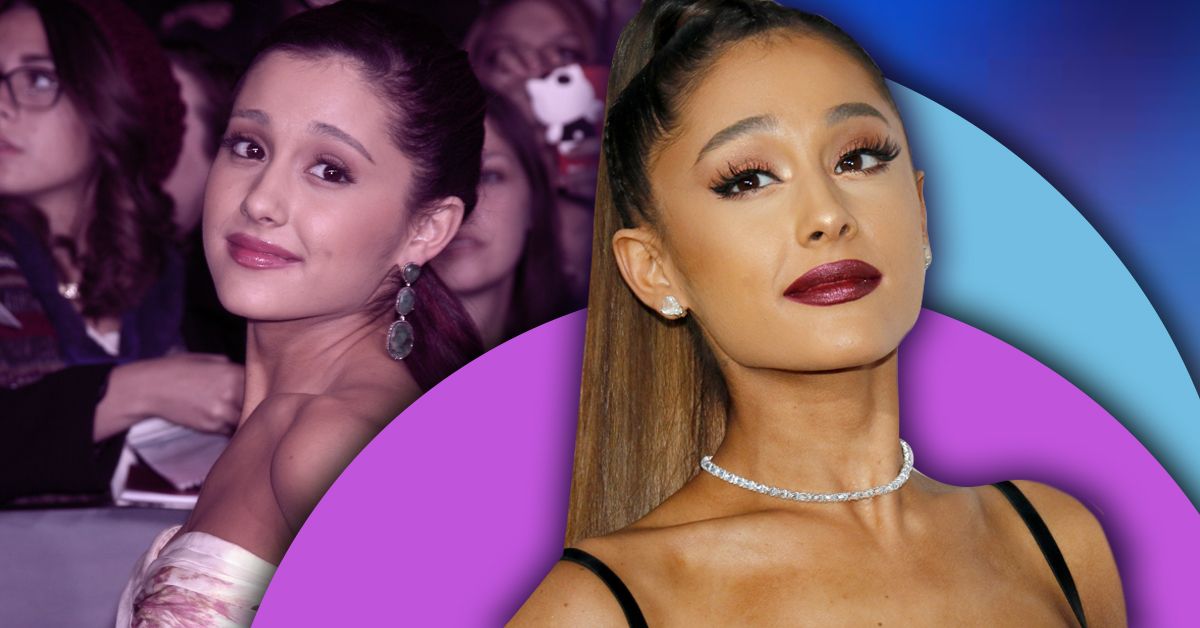 Ariana Grande's then and now