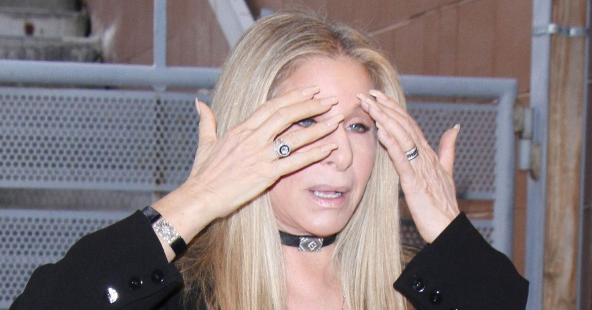 Barbra Streisand attends event