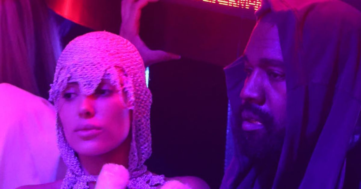 Bianca Censori and Kanye West party together