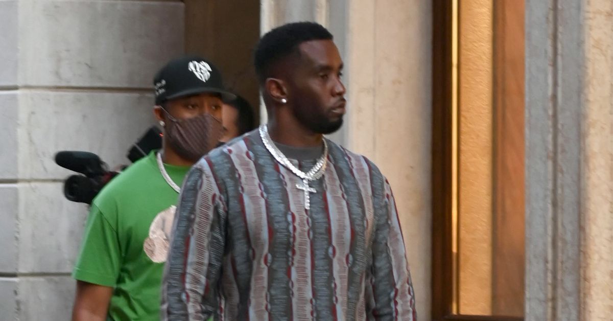 Diddy Combs out in Venice