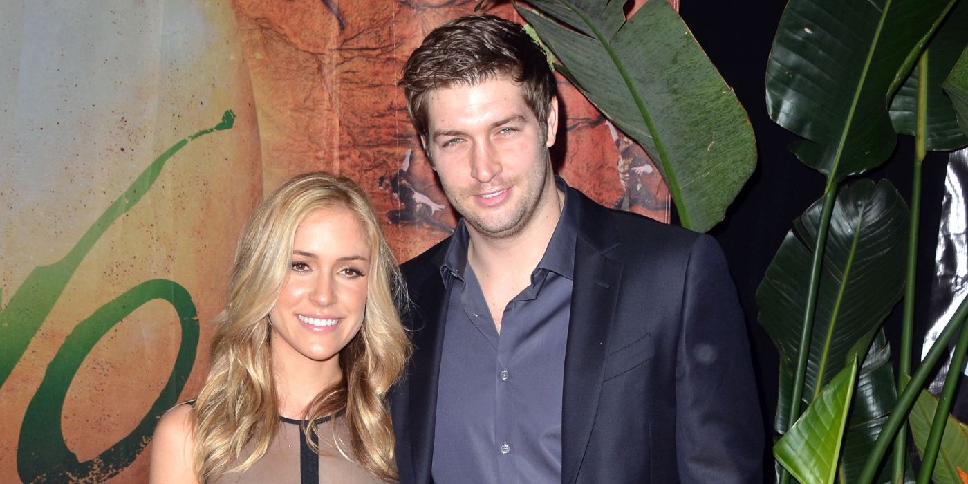 Kristin Cavallari y Jay Cutler en la alfombra roja