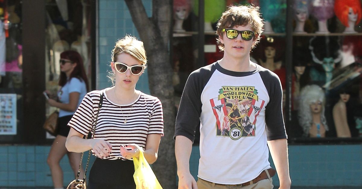 Emma Roberts si Evan Peters in LA
