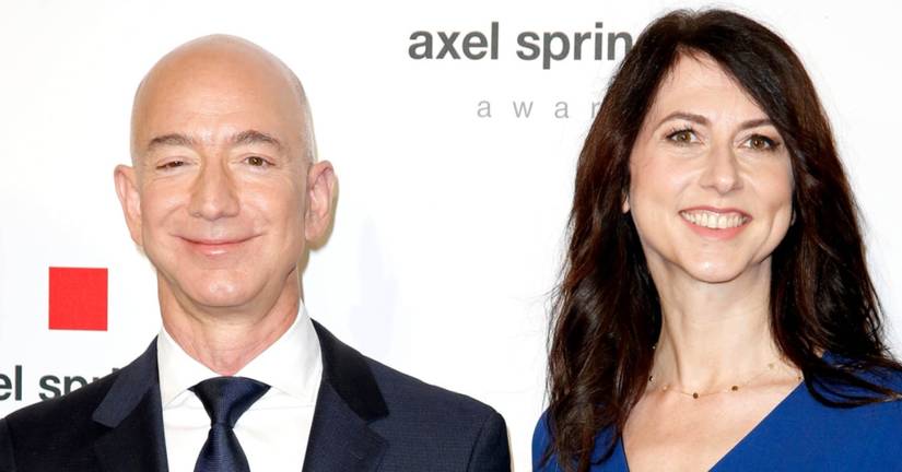 While His Ex Wife Keeps Giving Money Away, Jeff Bezos Is Richer Than ...