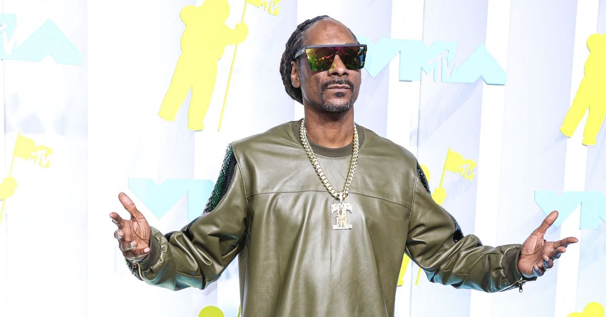 Snoop Dogg on the red carpet