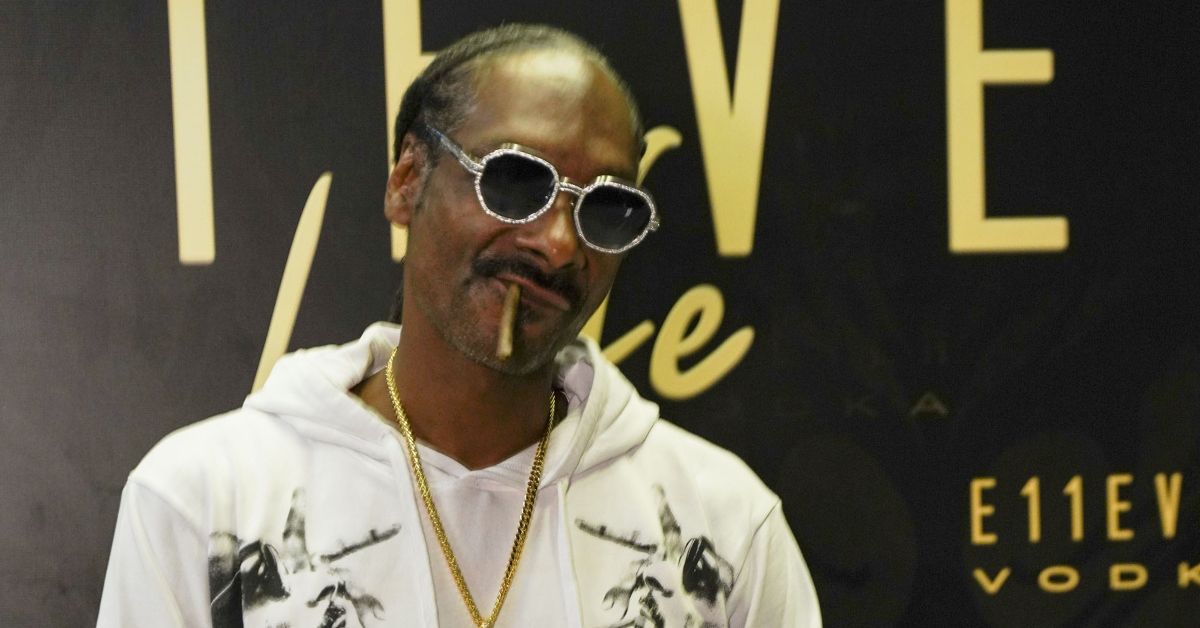 Snoop Dogg on the red carpet