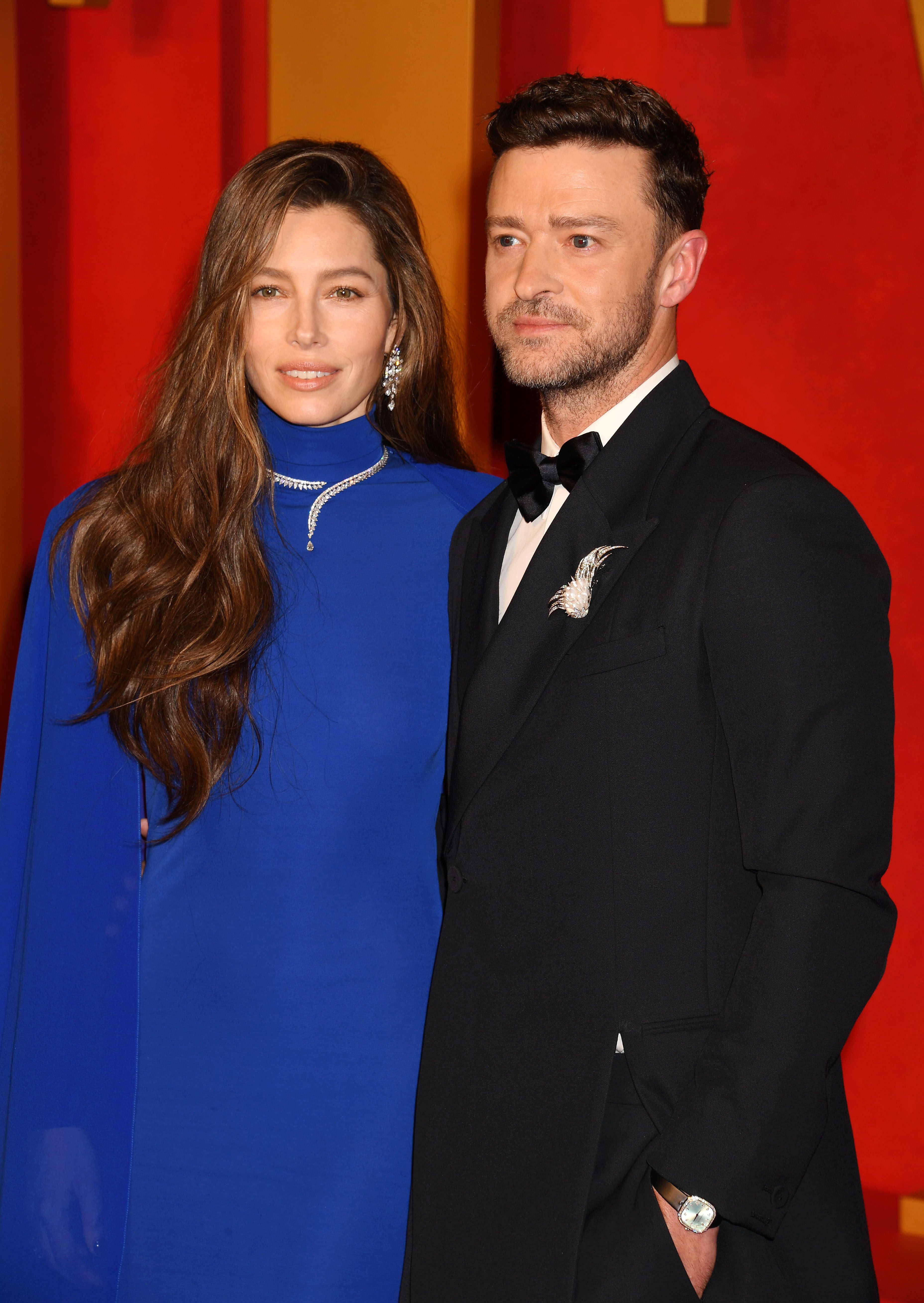 Justin Timberlake and Jessica Biel 