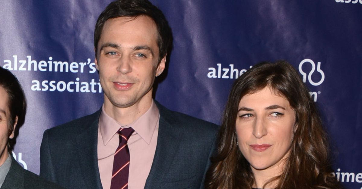 Jim Parsons and Mayim Bialik attend event
