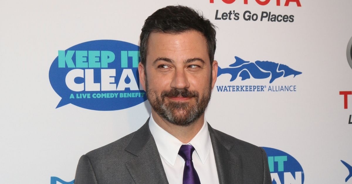 Jimmy Kimmel looking to the side