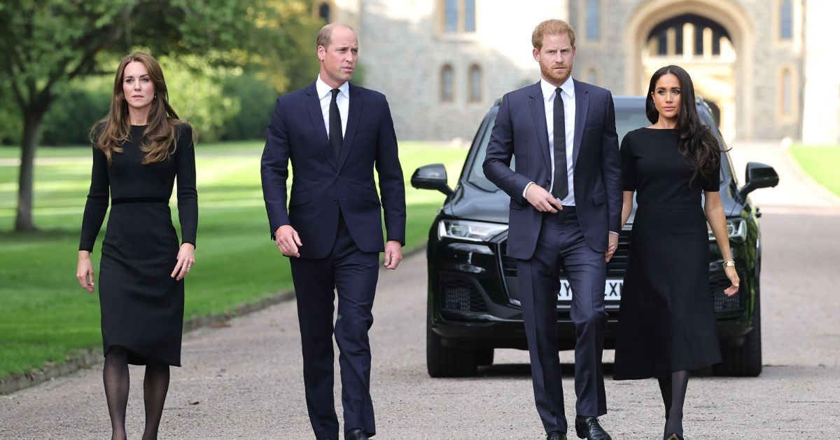 Kate Middleton, Prince William, Prince Harry, Meghan Markle