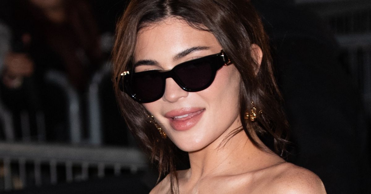 Kylie Jenner wearing sunglasses