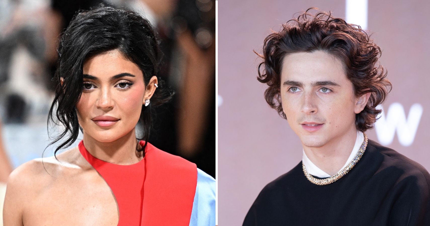 Kylie Jenner and Timothee Chalamet 