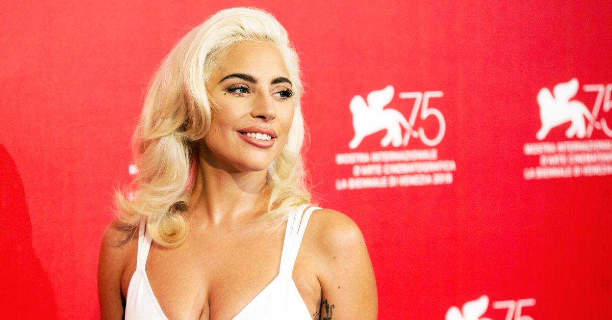 Lady Gaga smiling