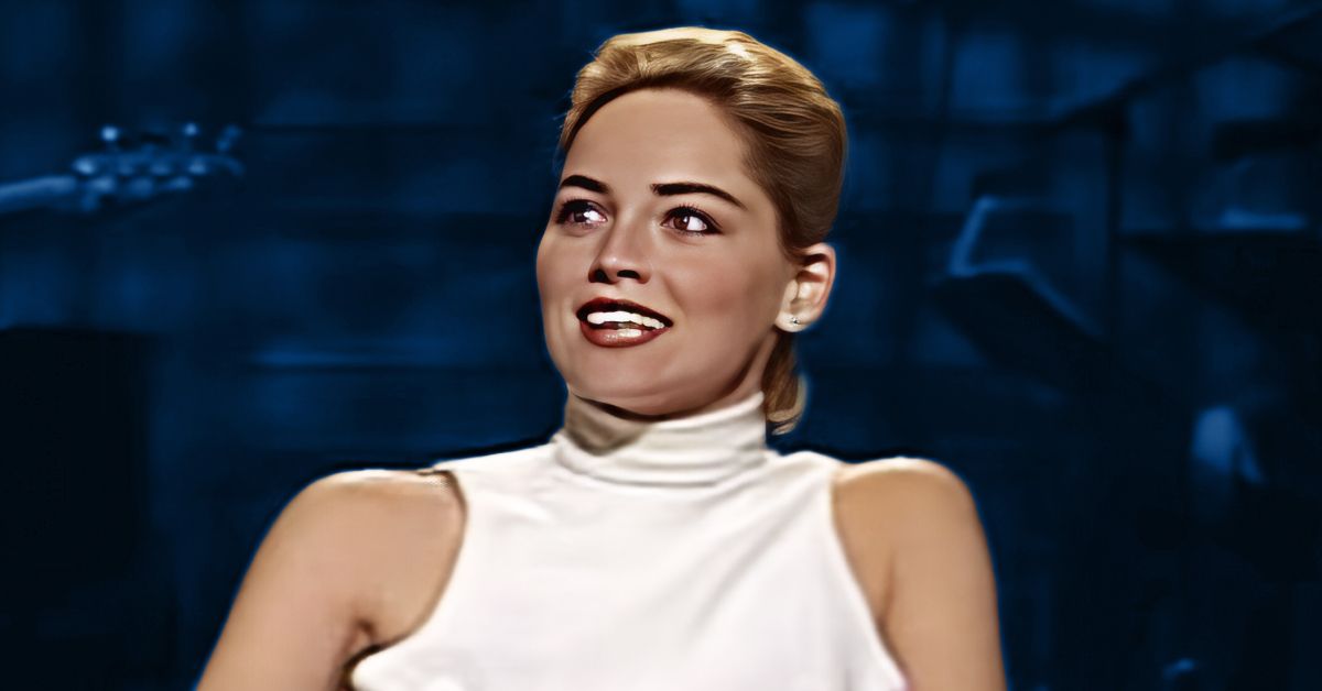 Sharon Stone monologue while hosting Saturday Night Live in 1992 