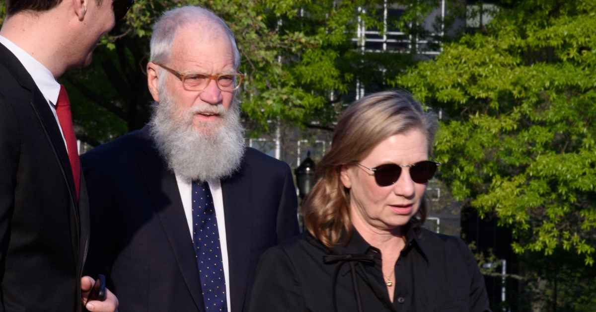 David Letterman y Regina Lasko