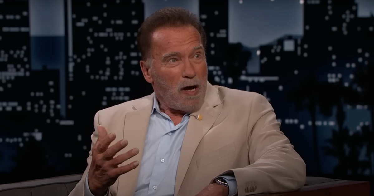 Arnold Schwarzenegger Admitted To Jimmy Kimmel That He Scammed People 