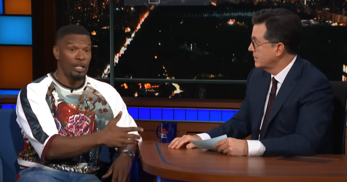 Jamie Foxx Admitted During An Old Stephen Colbert Interview That Diddy Was Upset About Comments He Made About His Parties