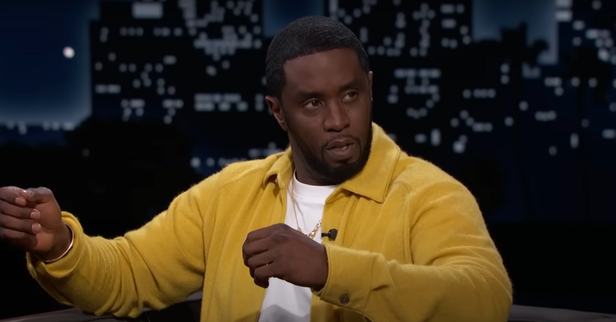 Sean 'Diddy' Combs Was Caught Off Guard After Jimmy Kimmel Asked Him About This