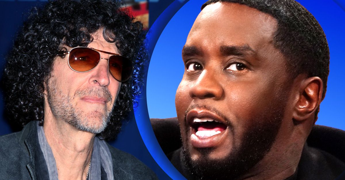 Howard Stern and Sean Diddy Combs 
