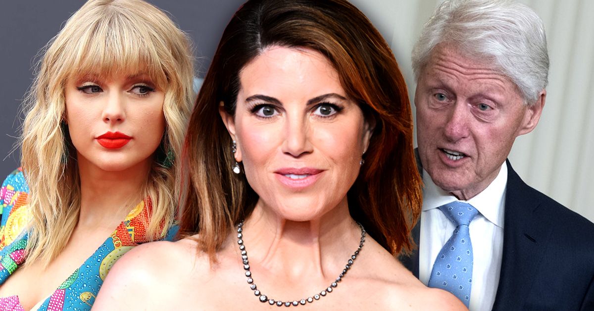 Monica Lewinsky and Taylor Swift with former President Bill Clinton Scandal